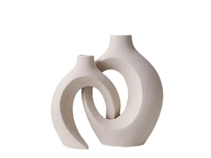 Vase céramique design décoration de table moderne pour maison, fête, centre de table de mariage