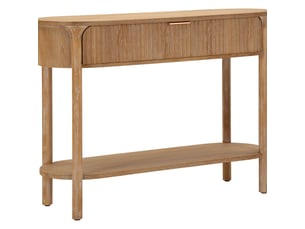 Console 0 tiroir(s) coloris marron DMORA Faliha - longueur 110 cm - 40 cm