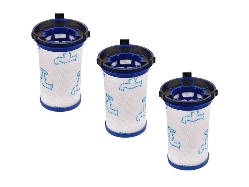  Flkwoh 3pcs filtres de rechange pour rowenta air force 360 rh9051wo rh9057wo rh9059wo rh9081wo rh9086wo &amp; tefal air force 360 aspirateur  - Conforama A