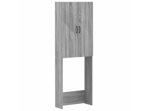 Armoire de toilette, meuble de toilette haarlem sonoma gris 66x25.5x190 cm