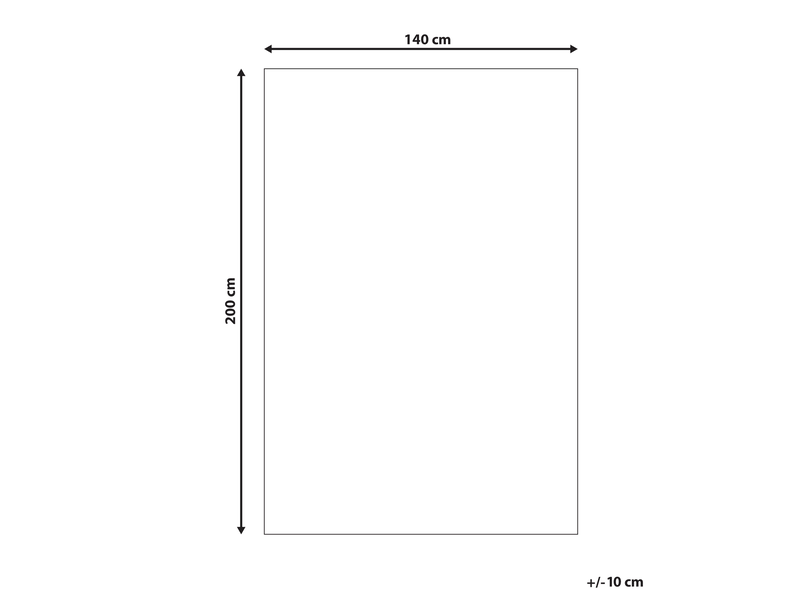  Tapis enfant nako  beige 140 x 200 cm coton  - Conforama C