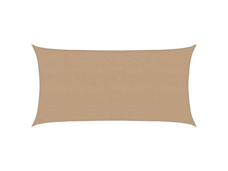  Voile d'ombrage - voile d'ombre - voile parasol 160 gm² taupe 2,5x5 m pehd  - Conforama A