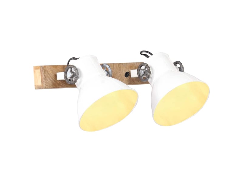  Lampe murale, applique murale industrielle blanc 45x25 cm e27  - Conforama B