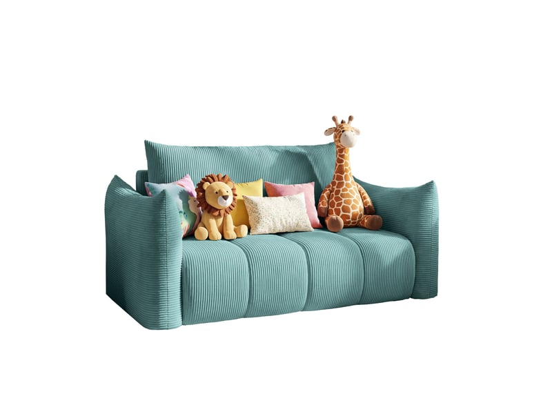 Canapé américain flo, avec fonction couchage, pour enfants, poso, bleu (26) - Conforama A