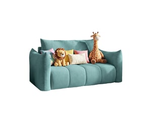 Canapé américain flo, avec fonction couchage, pour enfants, poso, bleu (26)
