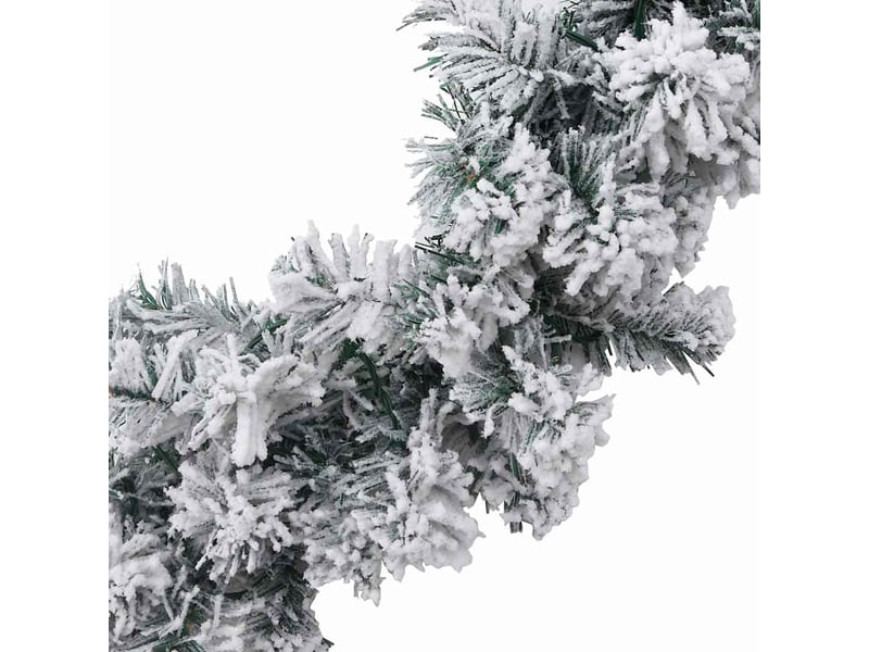  Guirlande de noël avec lumières led vert 5 m pvc  - Conforama E