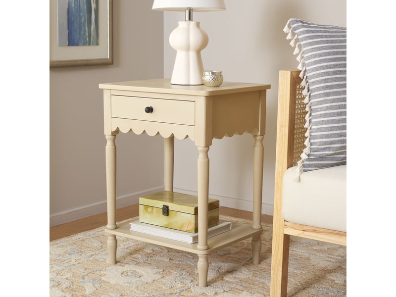  Table d'appoint en bois naturel  - Conforama B