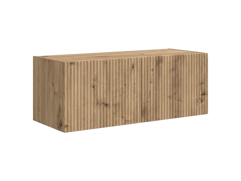  Ensemble meuble tv - banc tv - meuble de rangement 4 pcs chêne artisanal bois d'ingénierie  - Conforama E
