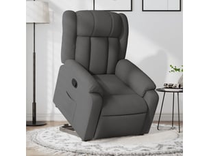 Fauteuil fixe <strong></strong> Tissu gris