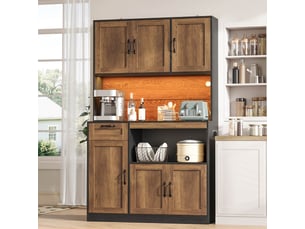 Armoire <strong>SWEIKO</strong> <strong></strong> coloris naturel largeur 110 cm