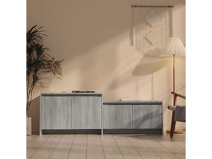 Meuble tv coloris gris 146.5 cm <strong></strong>  <strong></strong>