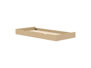 Lit simple 90x190 cm 82-20150-112 coloris beige