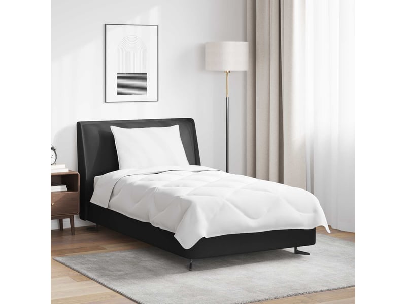  Duvet d'été simple avec oreiller 2 pièces - couette blanc microfibre  - Conforama B