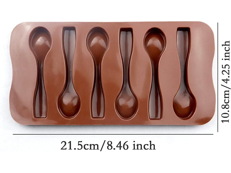  Lot de 3 moules à chocolat en silicone - cuillères - moule à chocolat - moule à savon - bricolage - gâteau - bonbons de pâques  - Conforama B