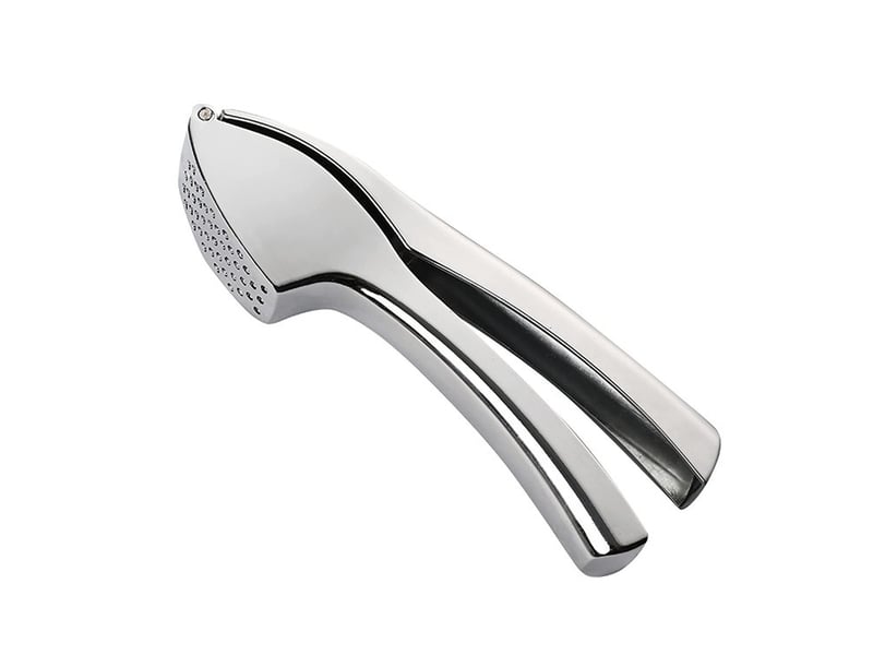 Presse ail professionnel garlic press pratique solide- nettoyage facile pour la cuisine  - Conforama A