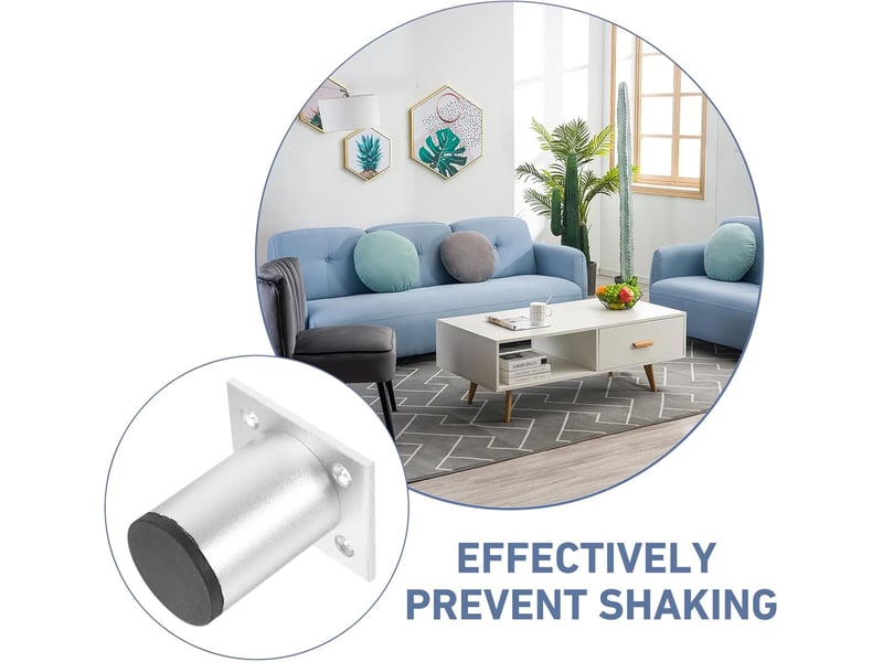  4pièces réglables pour remplacement et table de chevet  - Conforama E