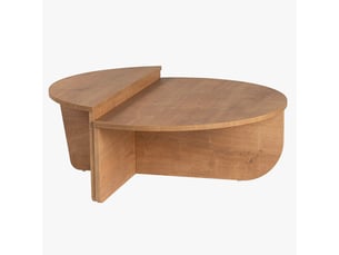 Table basse  coloris marron MOBILIER DECO 