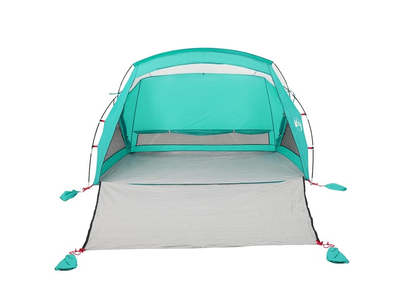  Tente de plage, tente d'extérieur 2 personnes vert imperméable  - Conforama E
