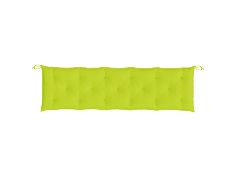  Coussin de banc de jardin, coussin d'assise vert brillant 180x50x7cm tissu oxford cf52870  - Conforama D
