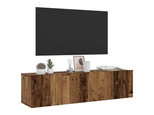 Meuble tv coloris marron 120 cm