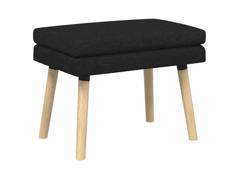  Banc d'entrée, banc à double couche noir 60x40x46 cm tissu  - Conforama A