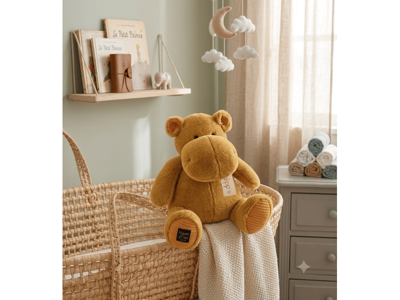  Peluche hippo ocre - 40 cm  - Conforama B