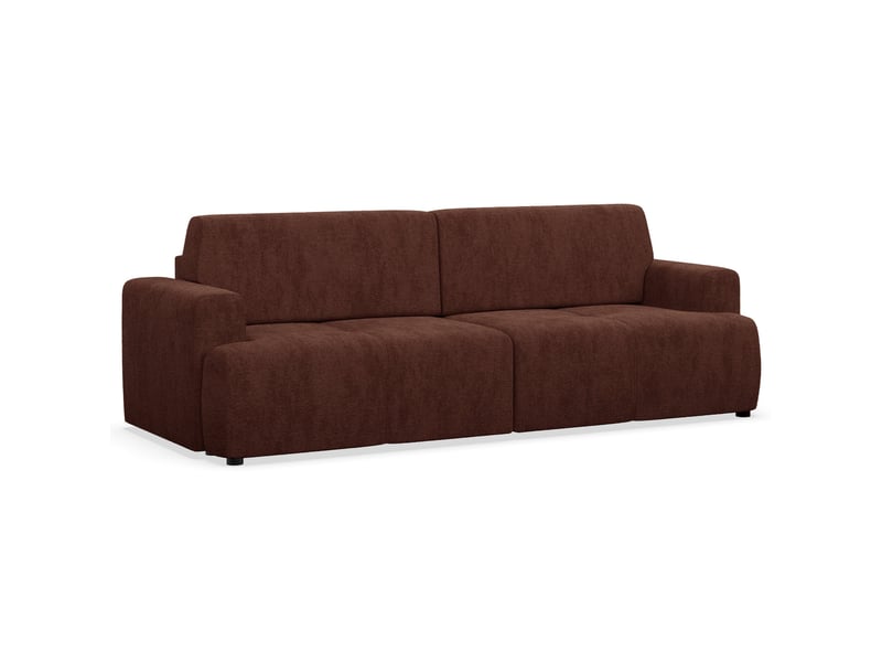  Selsey cobbly - canapé convertible - 244 cm - chenille onyx cuivre Cobbly - Conforama A