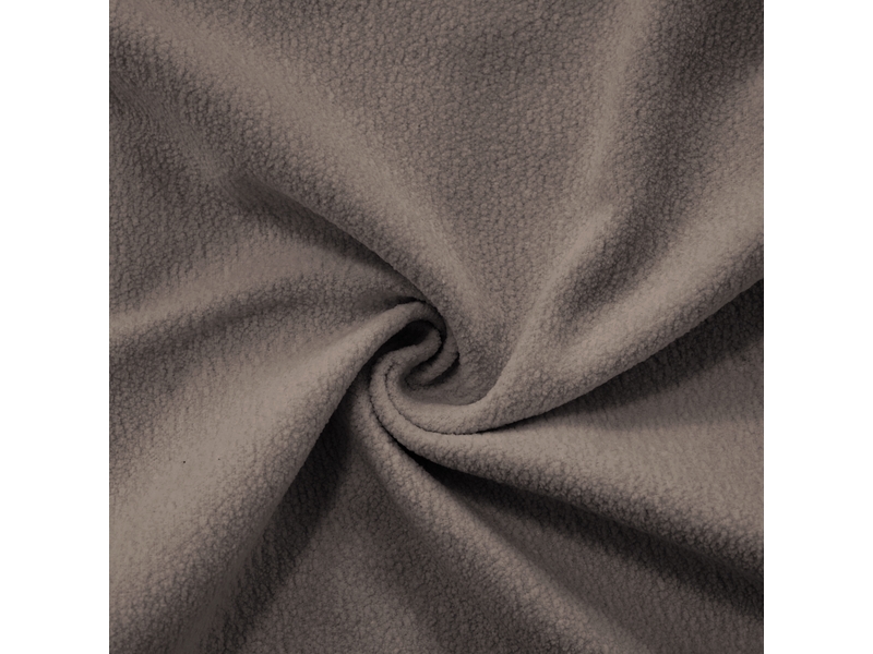  Canapé pouf 112x68 cm - repose-pieds rembourré - mousse haute résilience - chenille - marron  - Conforama E
