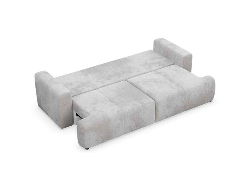  Selsey cobbly - canapé convertible - 244 cm - chenille mystery gris Cobbly - Conforama D