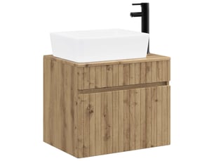 Ensemble de mobilier de salle de bain chêne artisanal cf64617