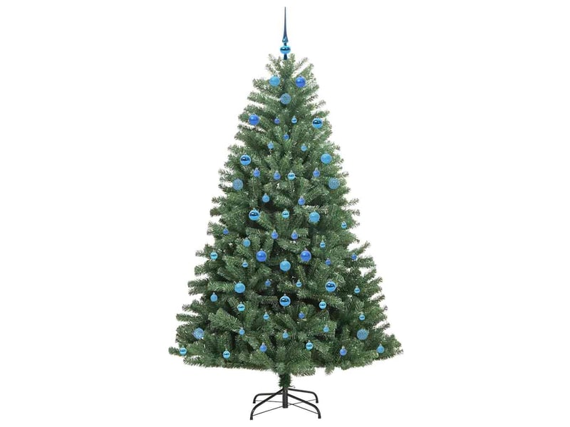  Sapin de noël, arbre de noël artificiel à branches articulées vert 210 cm cf61097  - Conforama D