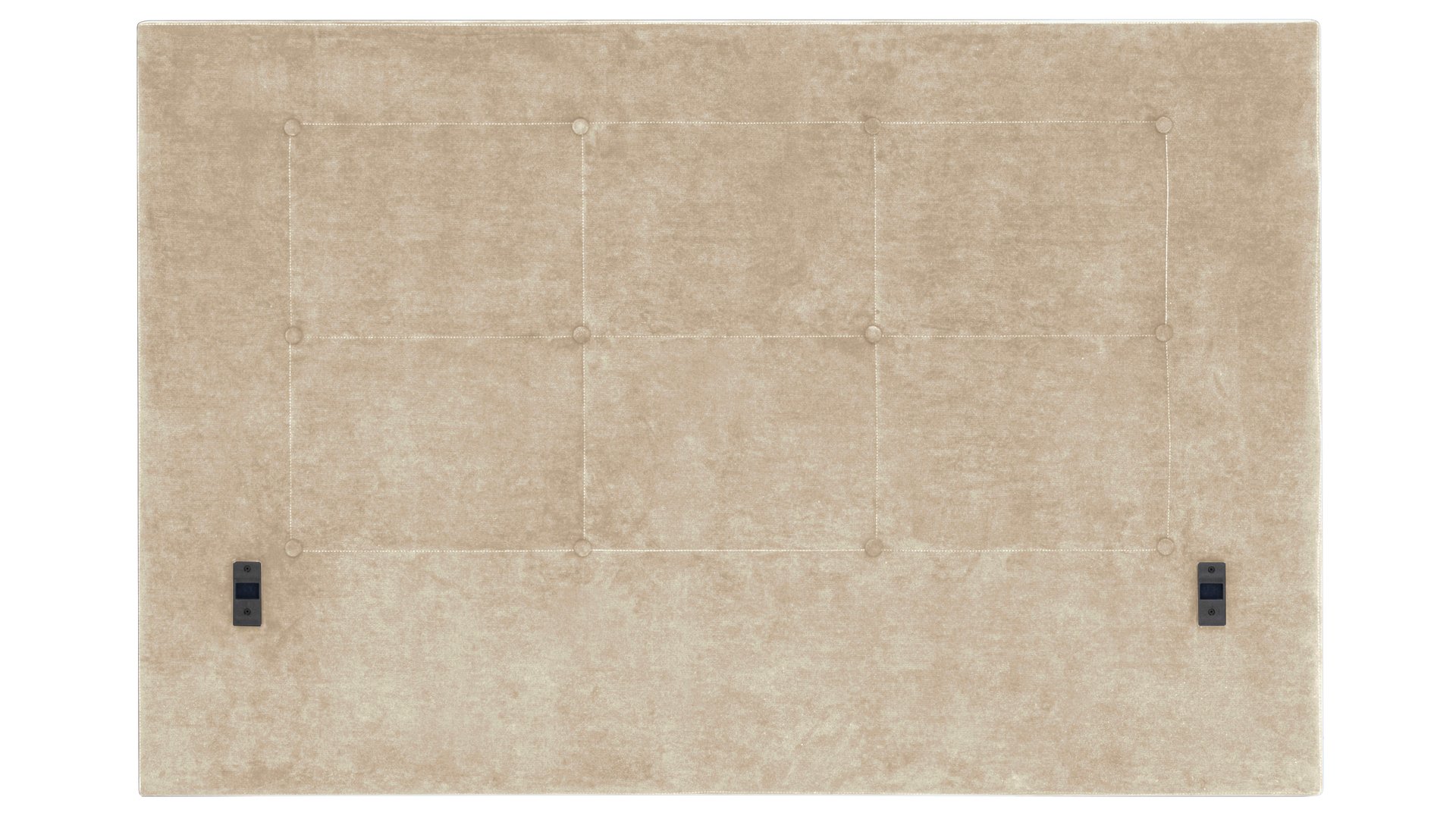 BULTEX Tete de lit 175 cm beige BULTEX RELAX CAPITONS beige 115 Conforama