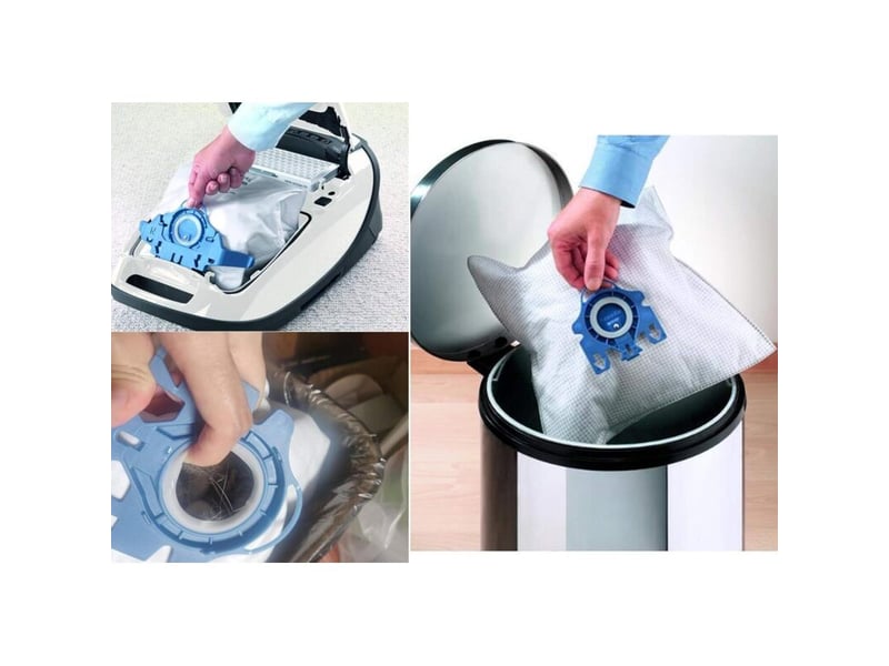  6 sacs pour aspirateur miele gn hyclean efficiency complete c3 complete c2  - Conforama E