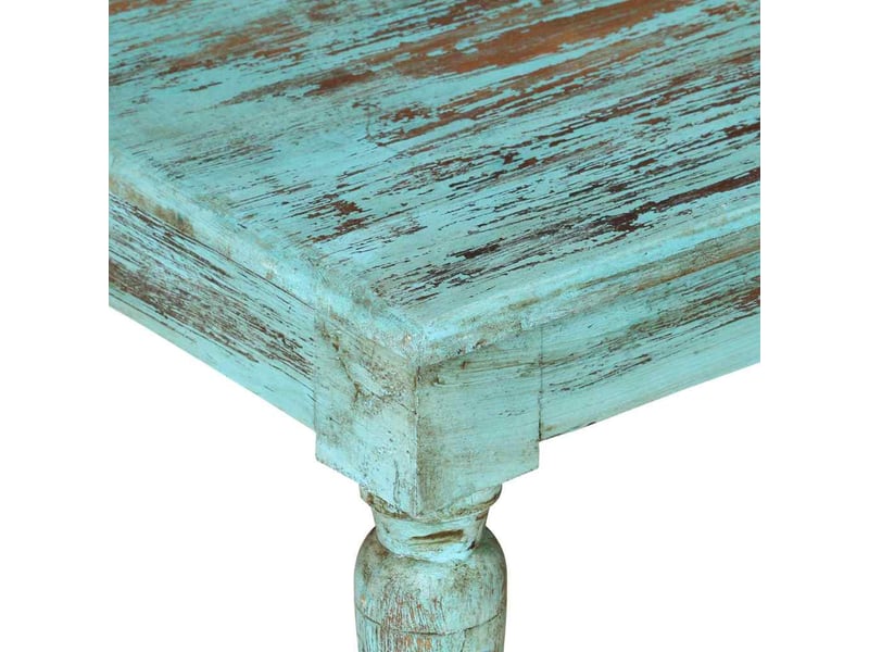 Table basse - table de salon - table à thé 110x50x34 cm bois de récupération massif - Conforama D