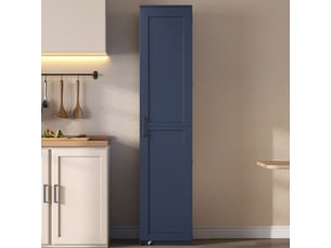 Armoire haute de rangement avec étagères réglables et rangements de porte, 40 x 40 x 183 cm