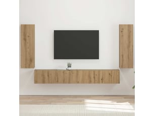 Meuble tv coloris bois clair  <strong></strong>  <strong></strong>