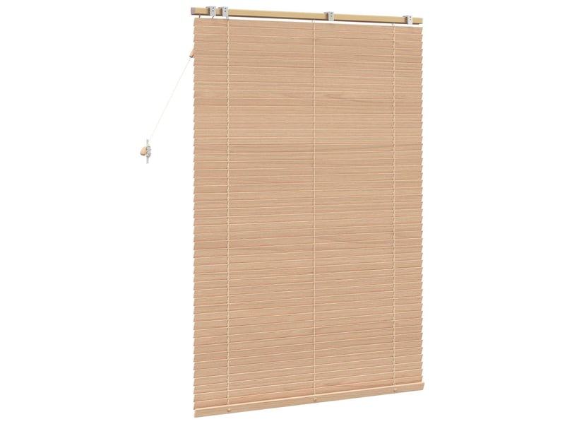 Store vénitien, store de fenêtre aspect chêne 120 x 160 cm 35 mm cf47617 - Conforama D