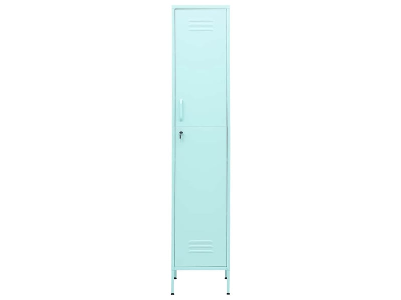  Armoire à casier, rangement de bureau vert menthe 35x46x180 cm acier  - Conforama C