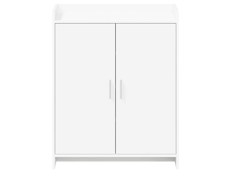  Meuble à chaussure, cabinet à chaussures blanc 73,5x36x92 cm bois d'ingénierie shl5371  - Conforama E