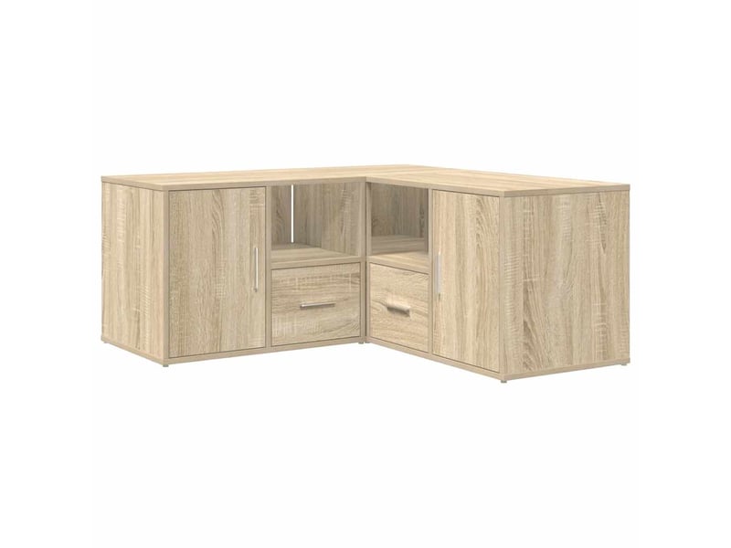  Armoire d'angle, armoire de rangement chêne sonoma 160x40x45 cm bois d’ingénierie  - Conforama E