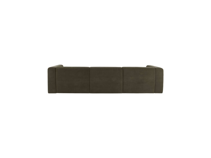  Canapé 4 places tissu kaki - kosmo  - Conforama C