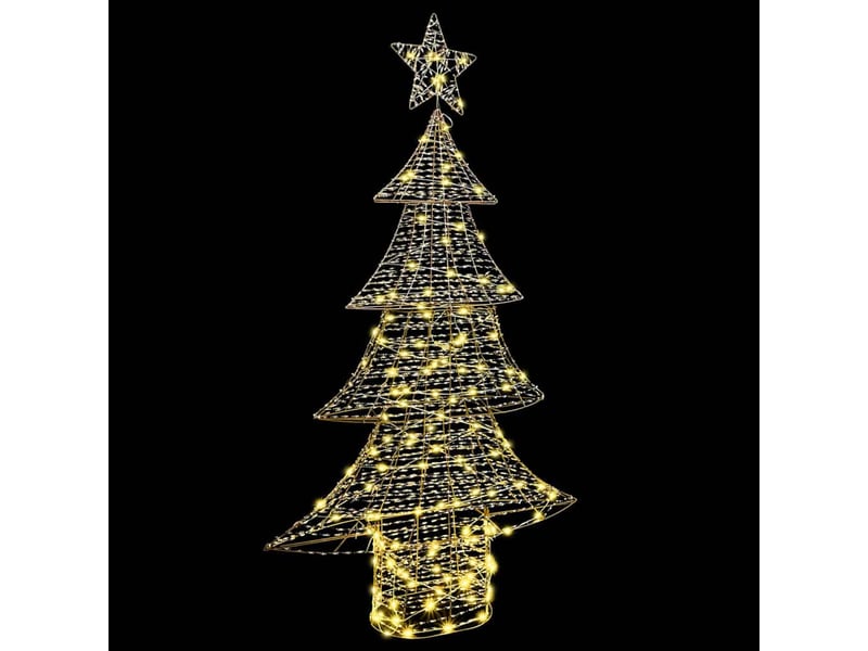  Sapin de noël, arbre de noël 160 led blanc chaud 151 cm pet cf60950  - Conforama E