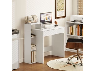 Meuble informatique <strong></strong> <strong></strong>  coloris blanc