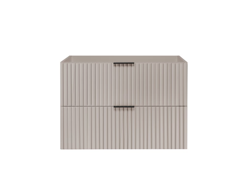 Meuble suspendu sous lavabo flow cachemire 80 cm - Conforama C