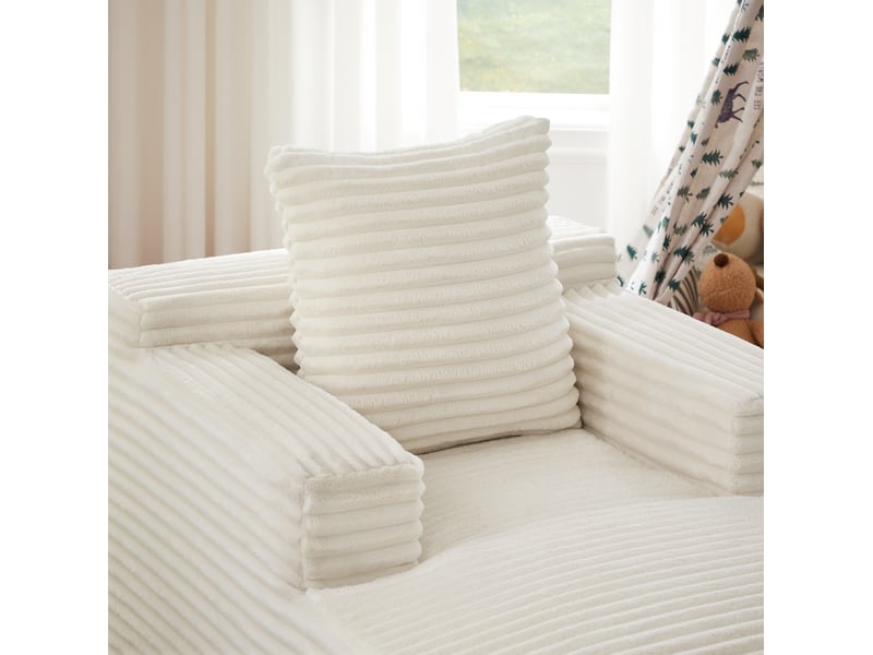  Méridienne 81x117x50 cm moderne 1 place beige, design moderne, usage pratique, rangement pratique  - Conforama E