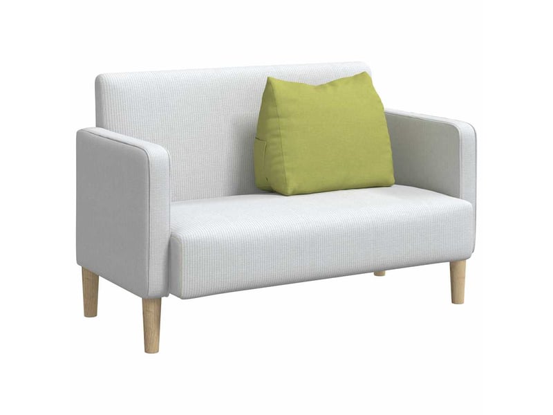  Coussin de dos, coussin de dossier vert clair 60 x 20 x 50 cm tissu cf55064  - Conforama C