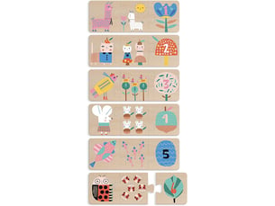 Puzzles trio maman bebe suzy ultman