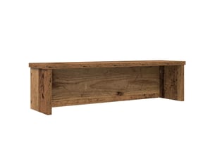 Étagère de cuisine empilable, rangement de cuisine vieux bois 50x15x16 cm cf41437