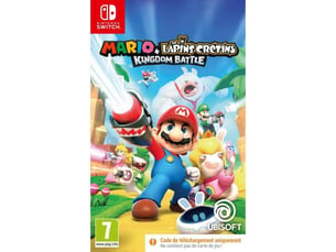 Jeu mario rabbids kingdom battle nintendo switch standard edition ubisoft
