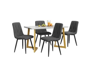 Ensemble table rectangulaire  4 chaise(s)  <strong>MODENUIT </strong> <strong></strong> 